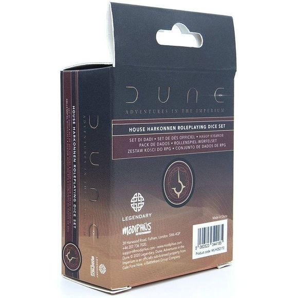 Dune - Adventures in the Imperium Dice Set: Harkonnen - Picture 3 of 3